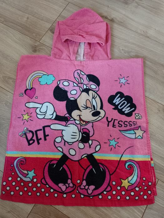 Ręcznik ponczo 50x50cm Myszka Minnie