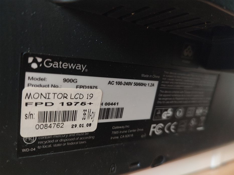 Monitor Gateway 900G 19 calowy