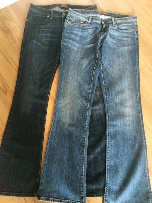 Dwie pary damskich  spodni jeans firmy Big Star.