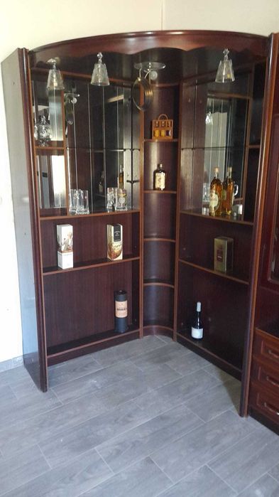 Móvel sala com bar de canto