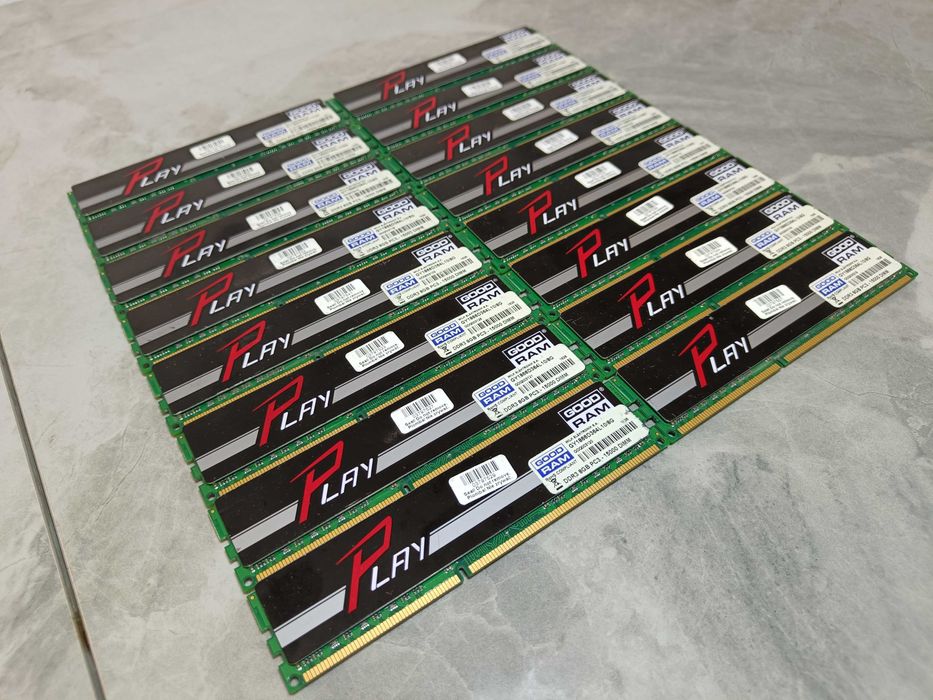 Оперативна память DDR3 8GB GOODRAM PLAY - 1866MHz - У РОБОЧОМУ стані