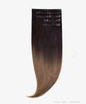 Naturalne włosy clip in OMBRE