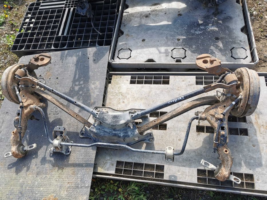 fiat doblo II belka sanki wózek tył tylny