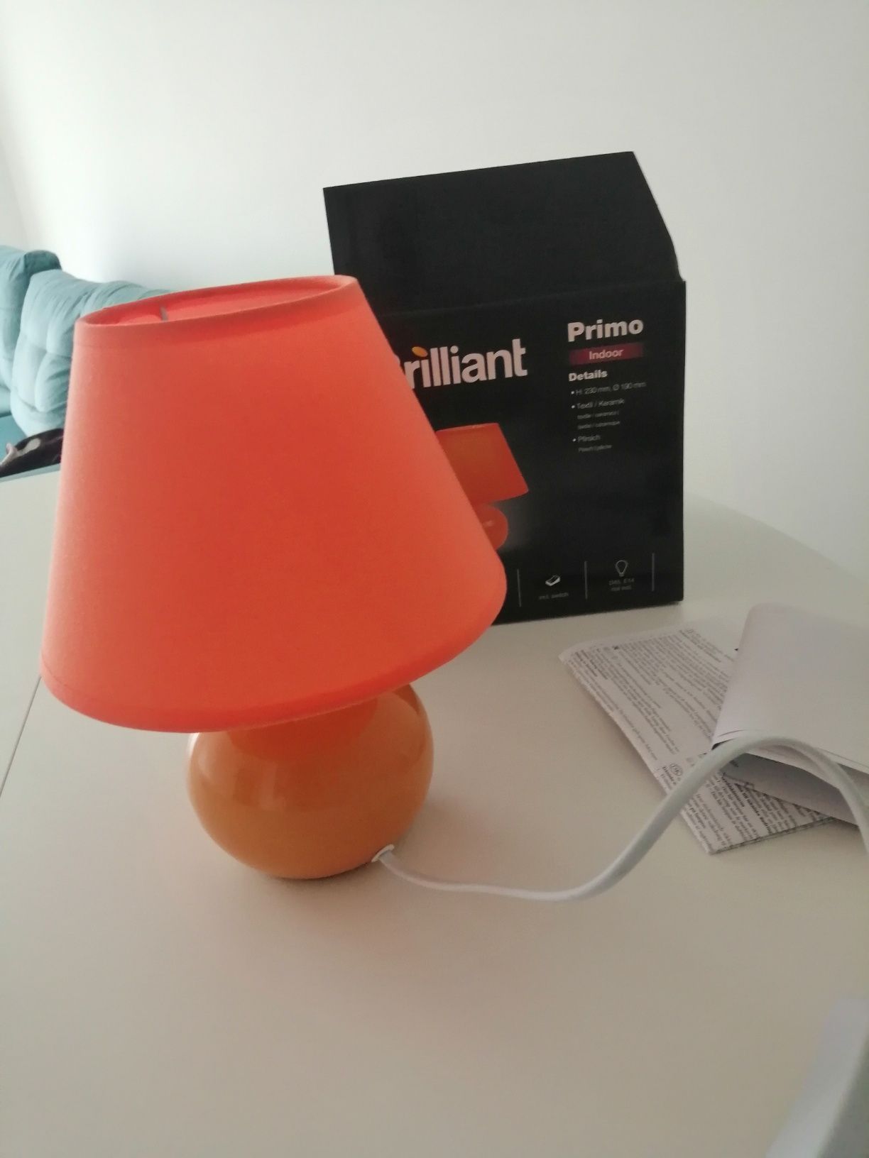 Lampka nocna Brilliant nowa