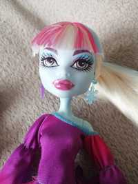Лялька Монстер хай з підставкою Monster high Abbey Еббі кукла