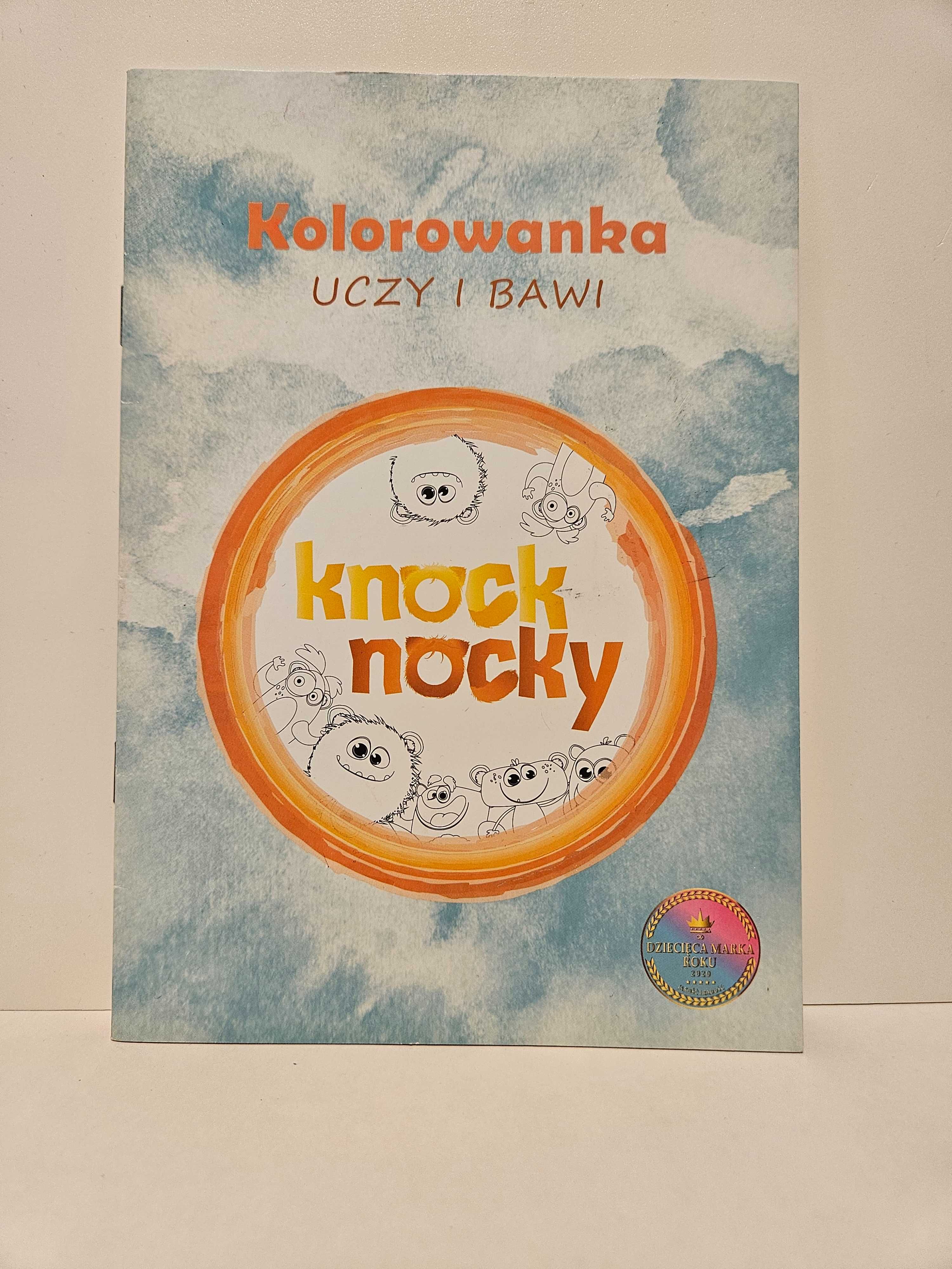 Knock nocky kolorowanka i sudoku dla dzieci