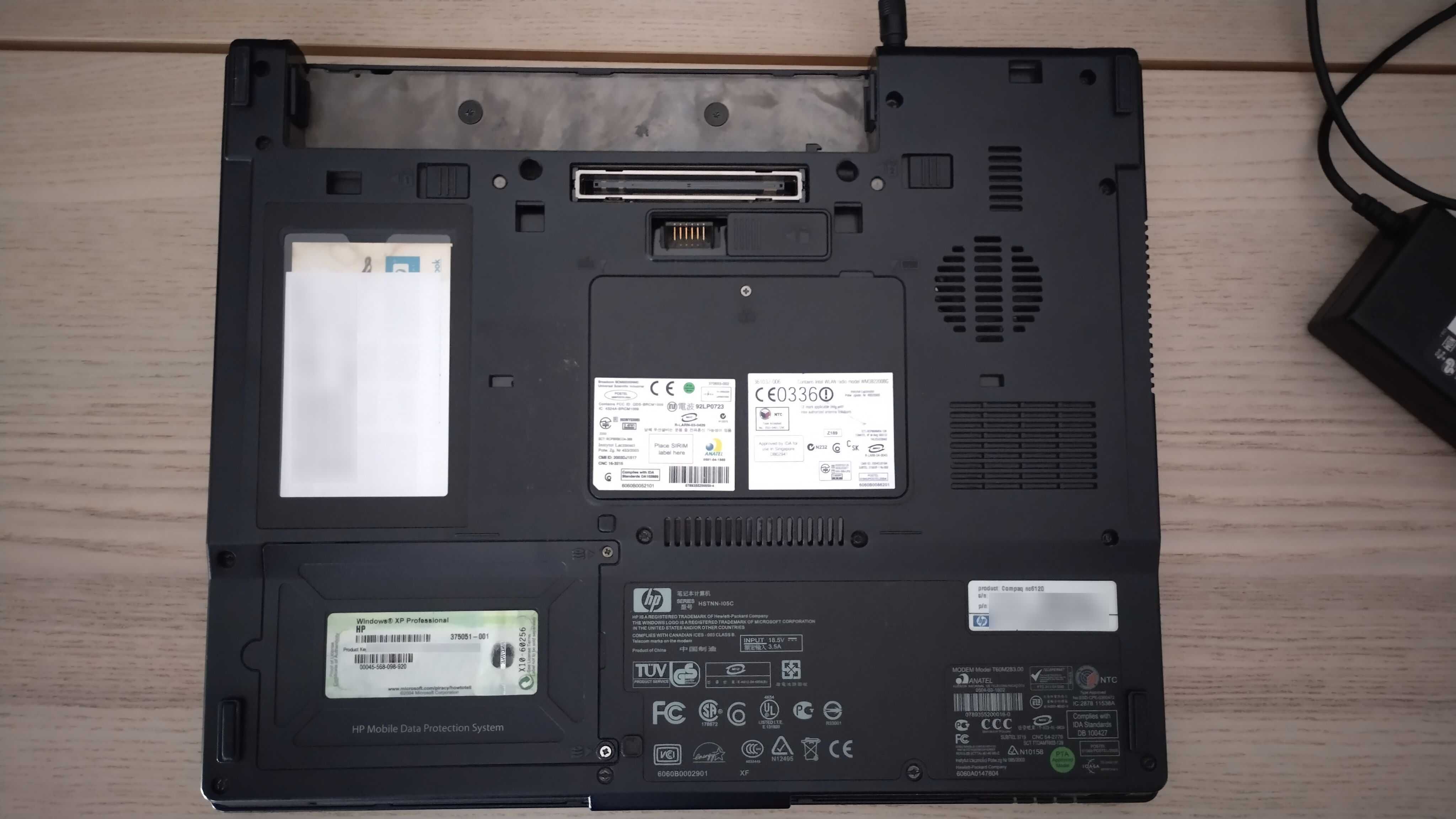 notebook compaq nc6120