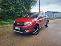 Dacia Sandero Stepway 0.9~90ps~144000km~Pełny Serwis ASO~Ledy~Klimatronic~Kamera~Navi~