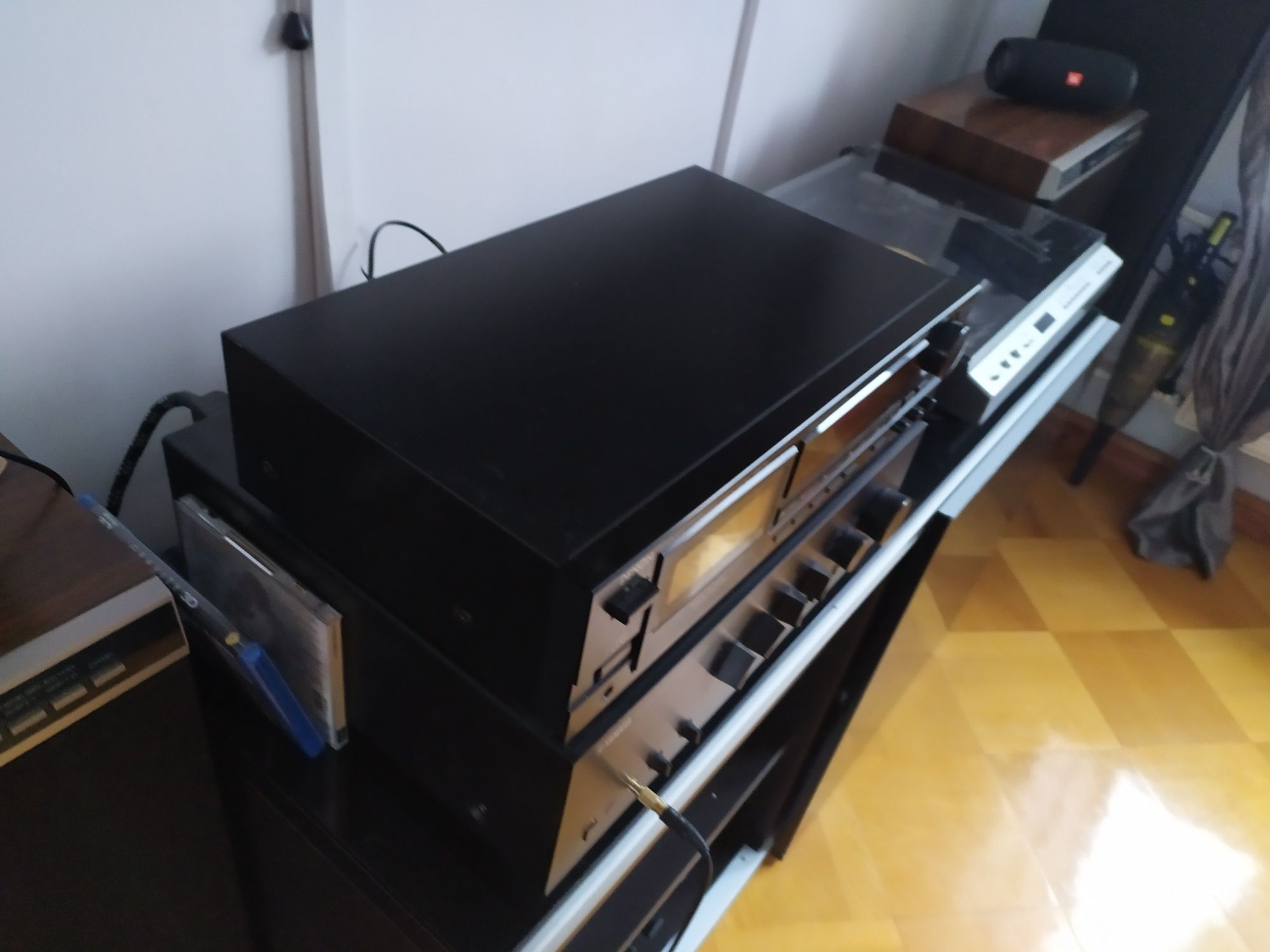 Magnetofon Denon DRM 710+ pilot przegląd