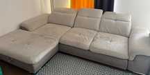 Sofá com Chaise longue