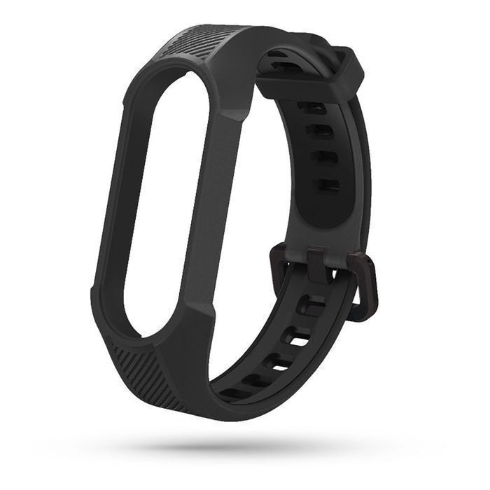 Tech-Protect Pasek Armour do Xiaomi Mi Smart Band 5/6/7/Nfc, Czarny