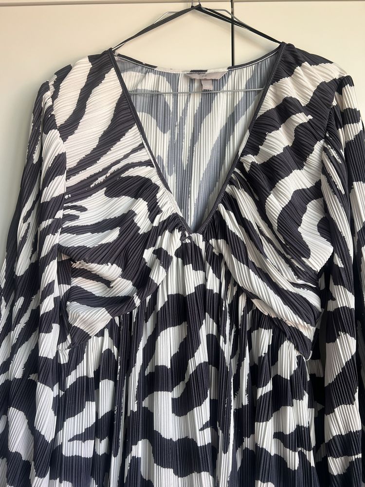 Vestido padrão Zebra