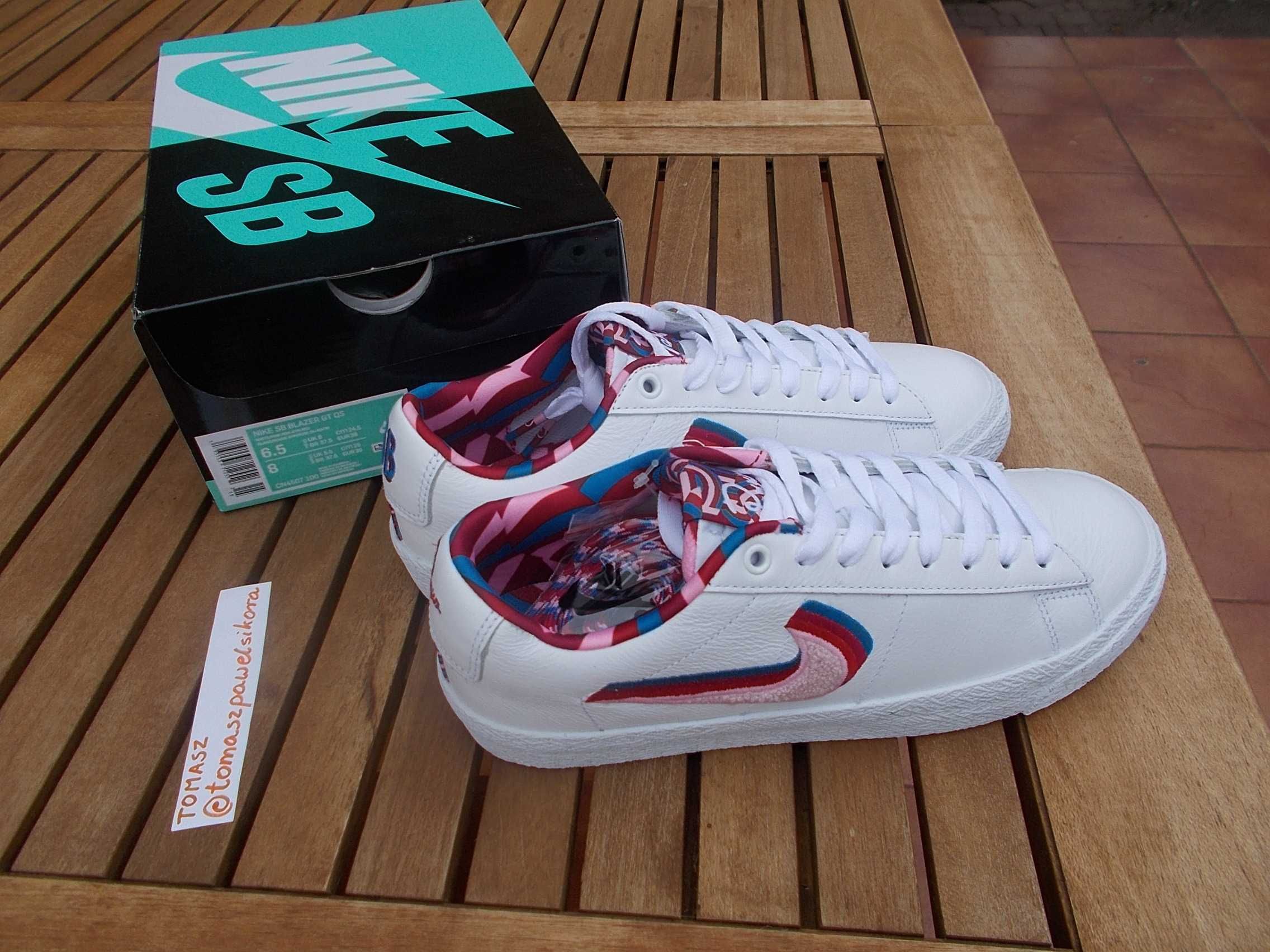 (r. 39 - 24,5 cm) NOWE Nike SB BLAZER LOW x PARRA dunk low Jordan 1