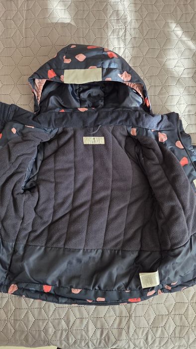 Зимова куртка H&M для дівчинки, розмір 4-5 р.