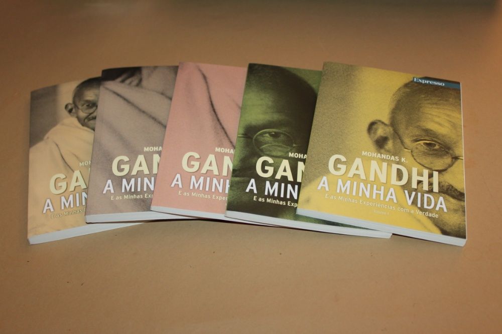 Gandhi-A Minha Vida- Expresso 5 Volumes
