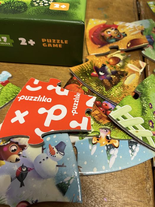 Пазли дитячі пори року