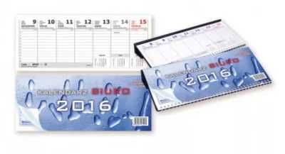 Kalendarz 2024 biurkowy z podkładką plastikową PCV