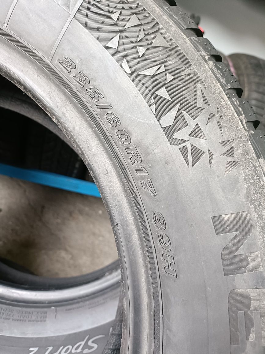 225/60r17 Nexen Winguard Sport 2 z końca 2021r 8mm jak nowe DEMO