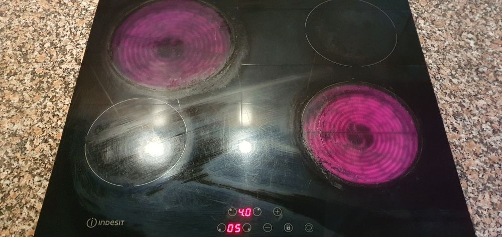 Placa de vidro ceramica e forno eletrico