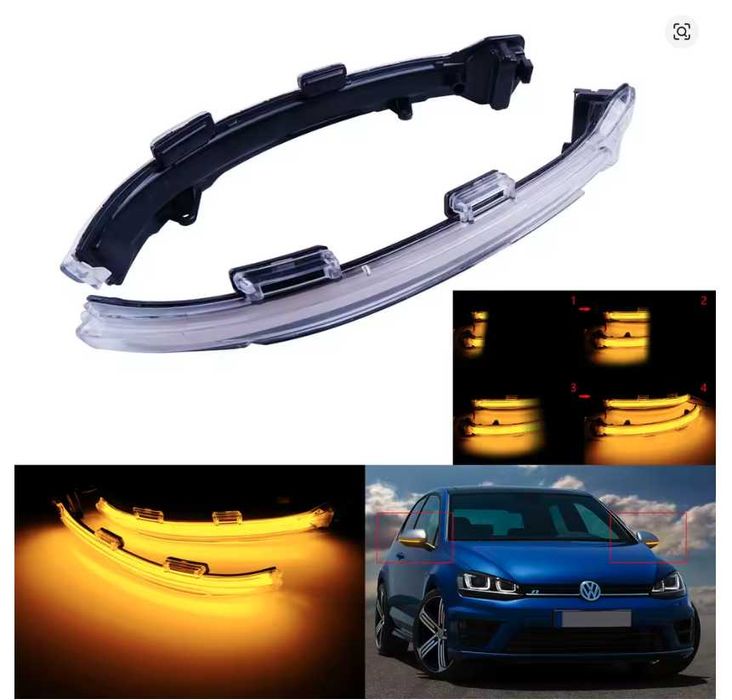 LED поворотники  Volkswagen Golf Jetta Passat Sharan, Skoda Superb