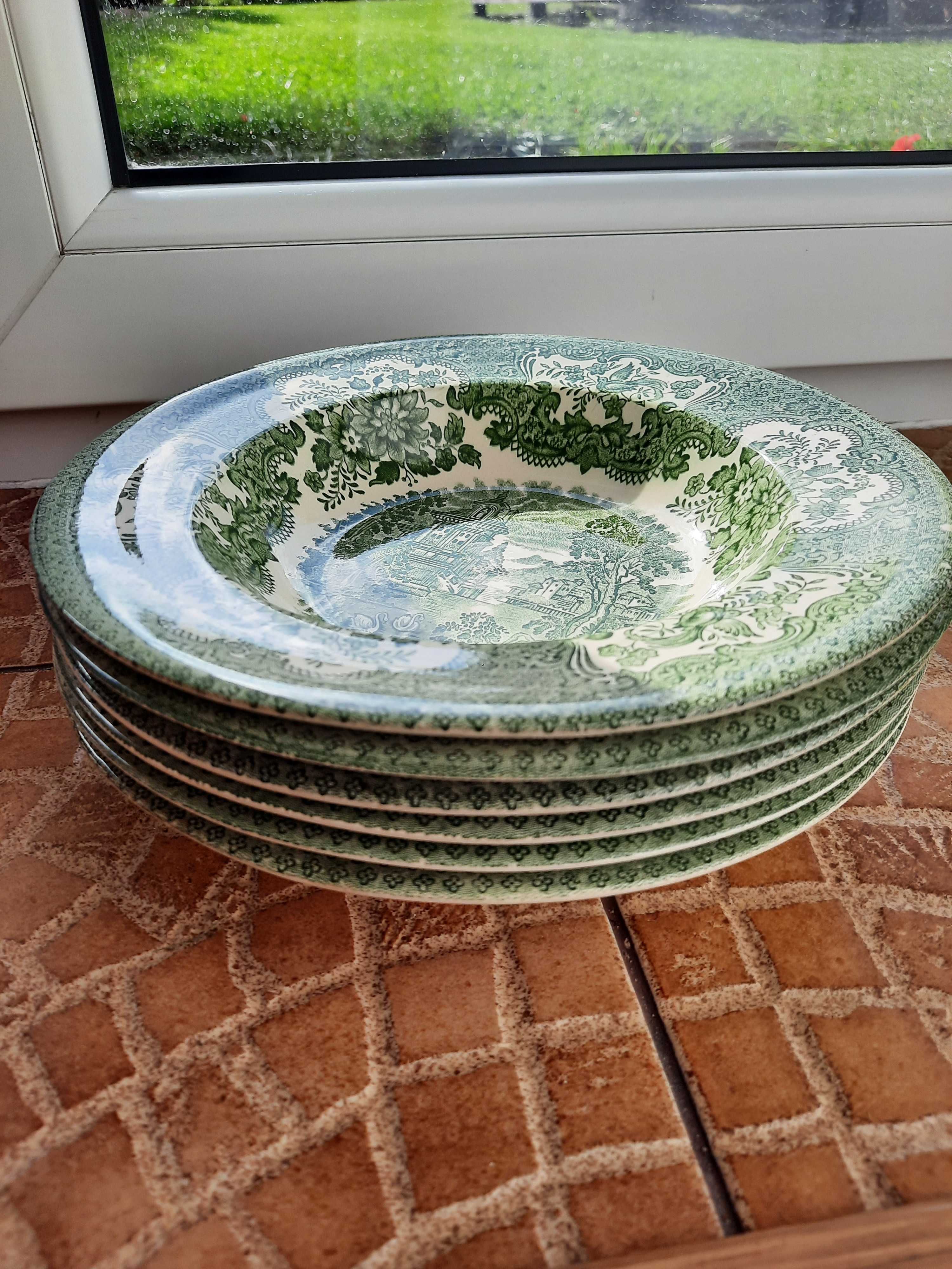 Ironstone England talerze głębokie + gratis