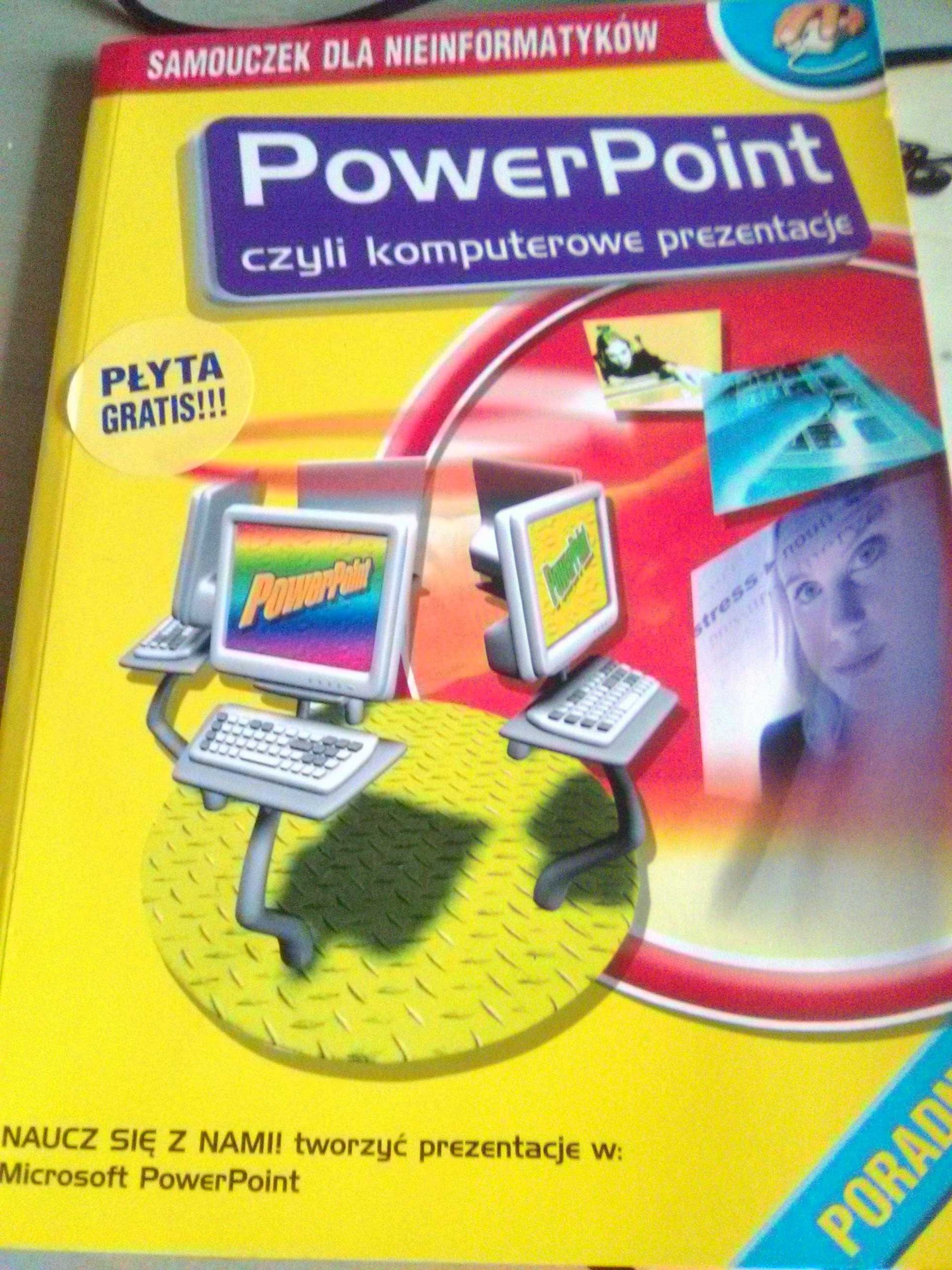 power point samouczek dla nieinformatyków książka z płytą