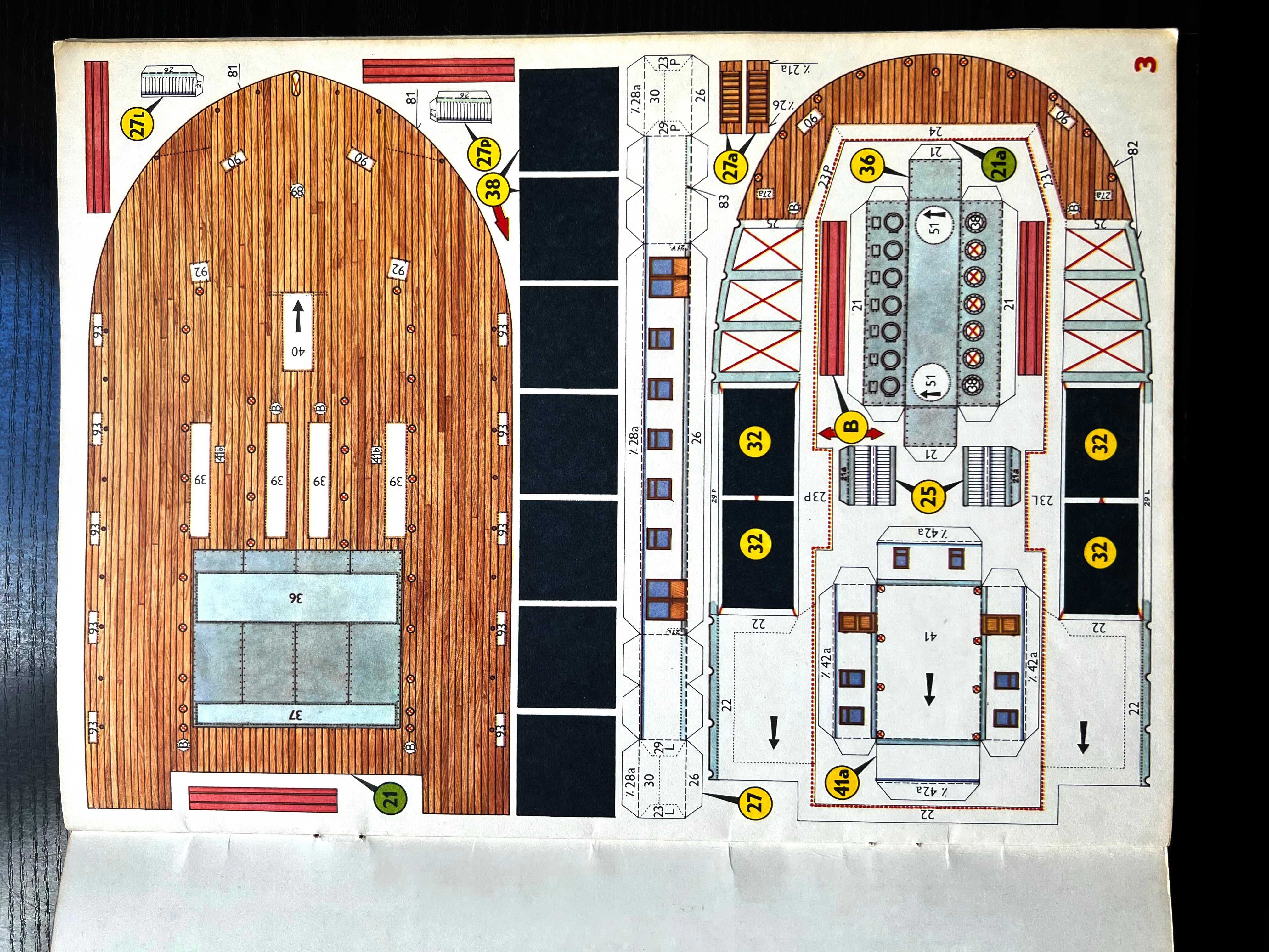 Model kartonowy ALBATROS Mark Twain