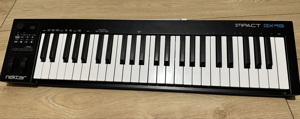 Синтезатор, MIDI-клавіатура Nektar Impact GX49
