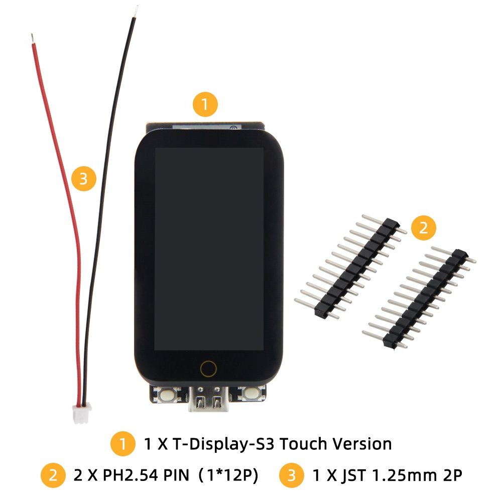 T-display S3 touch