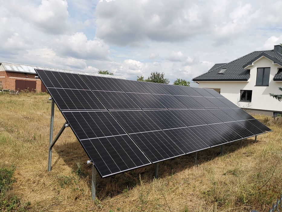 Fotowoltaika grunt zestaw z montażem +magazyn energii