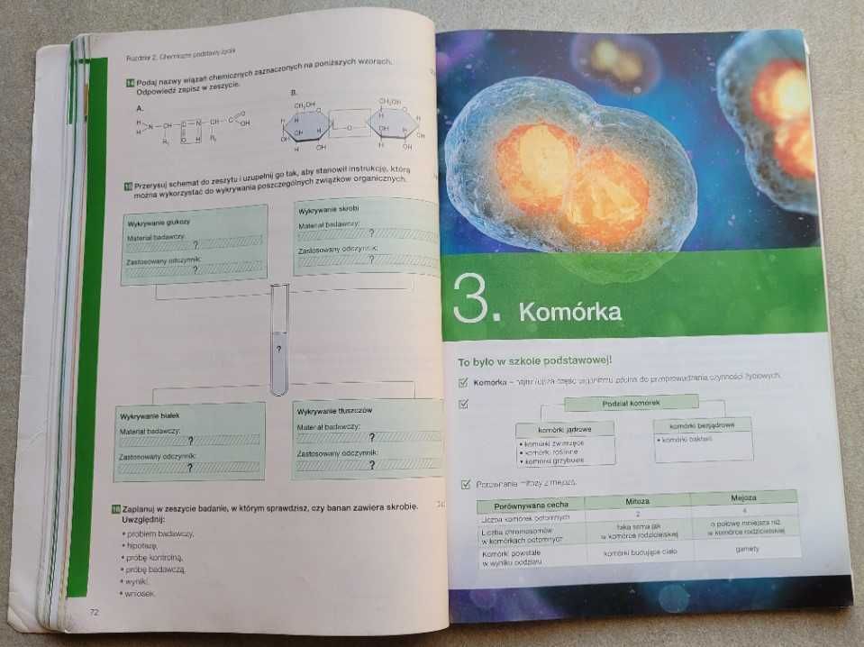 Biologia na czasie 1, podręcznik, zakres podstawowy, Nowa Era 2019