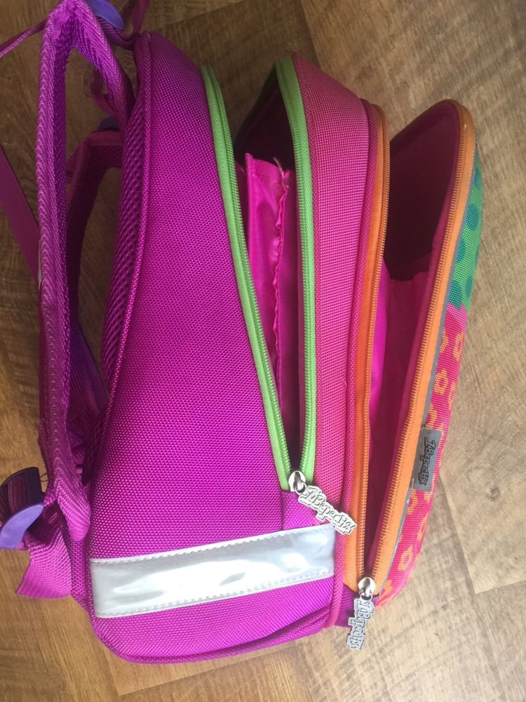 Рюкзак шкільний каркасний 1 Вересня H-12 Bright Colors 38x29x15 см