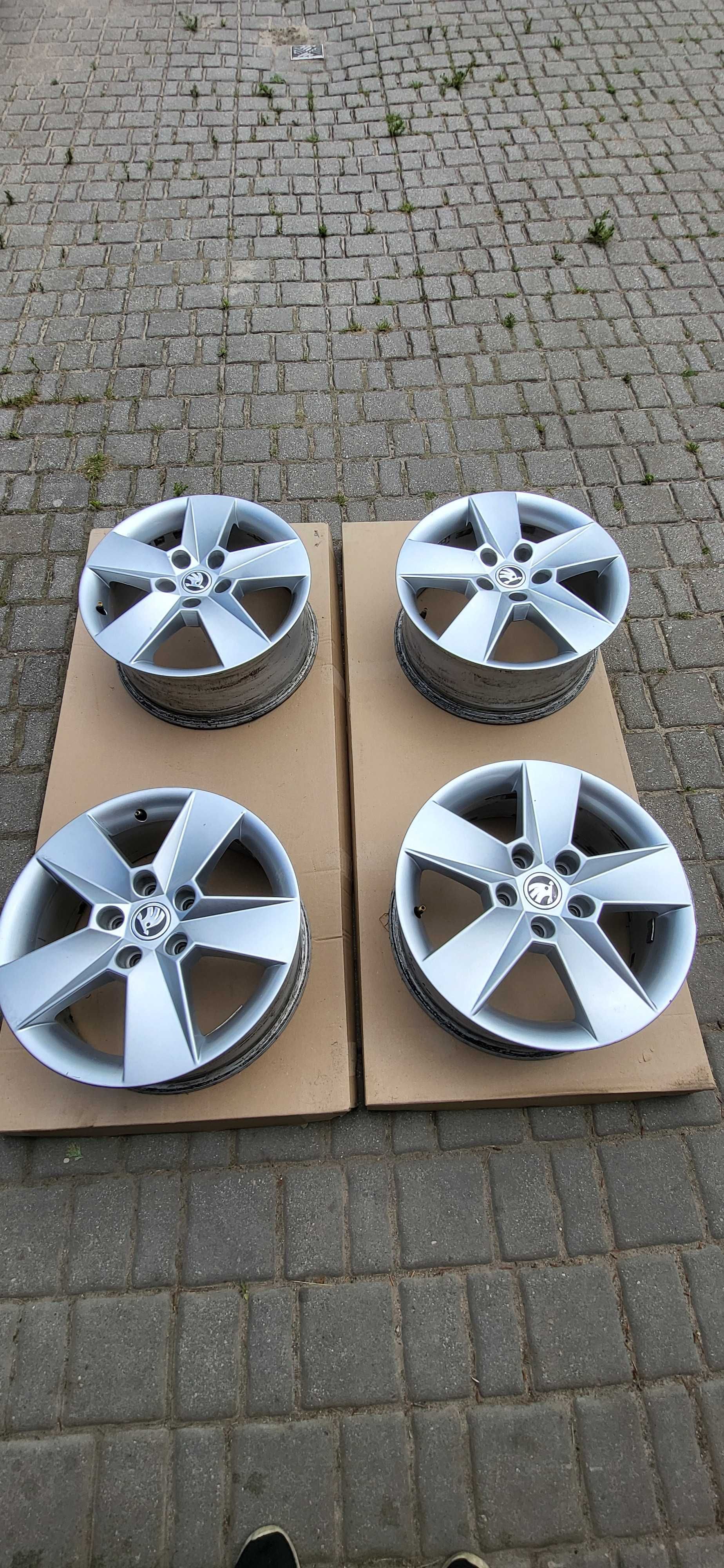 Alufelgi oryginalne 16" Skoda