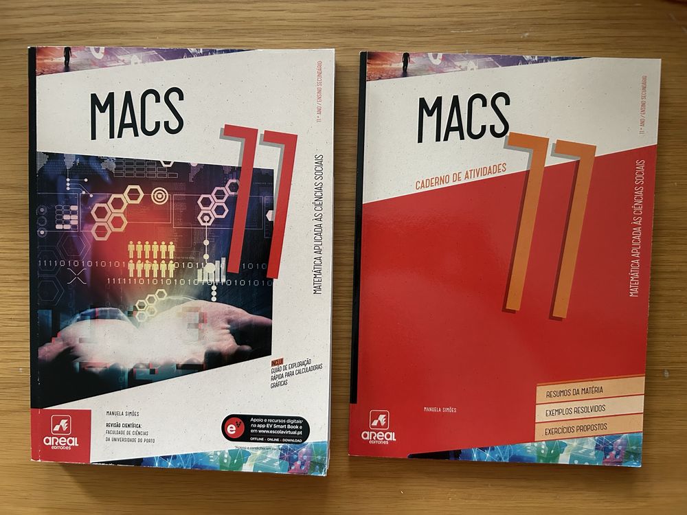Manual e Caderno de Atividades 11 MACS Areal Editores
