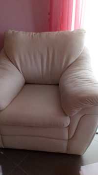 Sofa rozkladana plus fotel