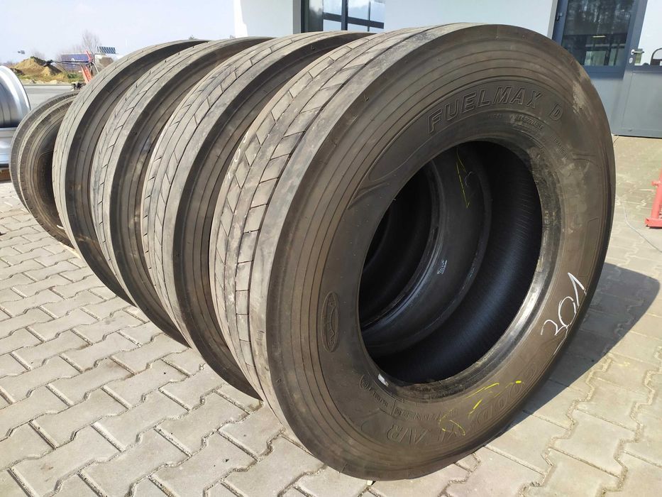 315/70R22.5 Opony GOODYEAR FUELMAX D 5-7mm Napęd