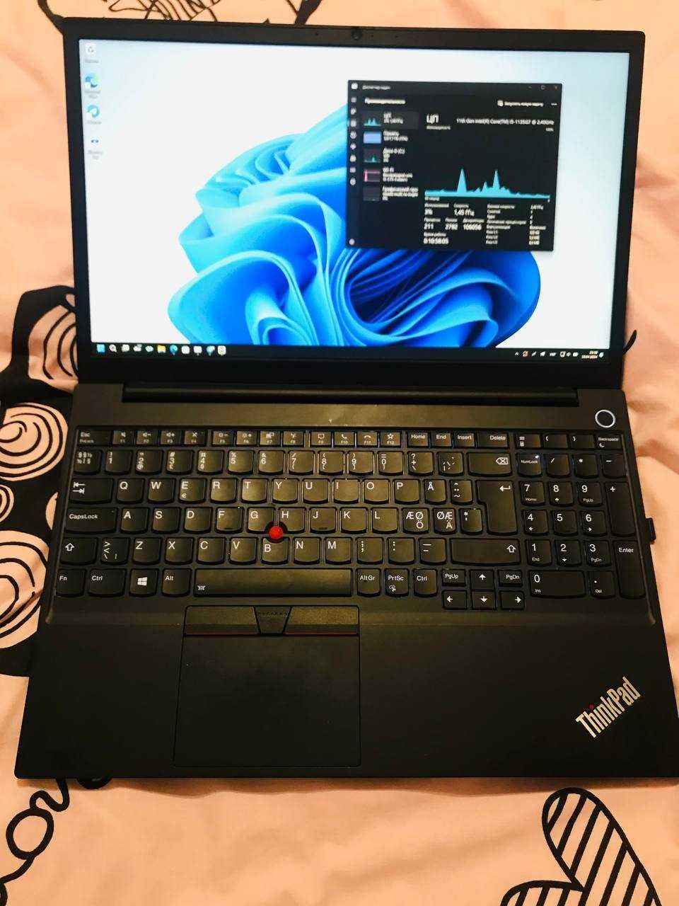 Lenovo ThinkPad E15 20TD004PMX /i5-1135G7 /DDR4 8Gb/ SSD Nvme 128Gb