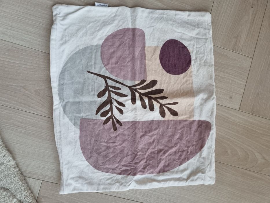 Zestaw dwóch poszewek na poduszkę w odcieniach różu