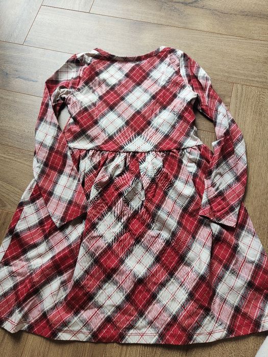 H&M ubranka świąteczne dla dziewczynki 110/116