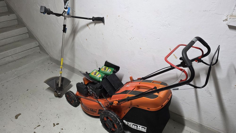 Kosiarka spalinowa Oleo Mag z napędem