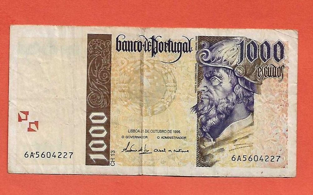Nota de 1000$00 31/10/1996