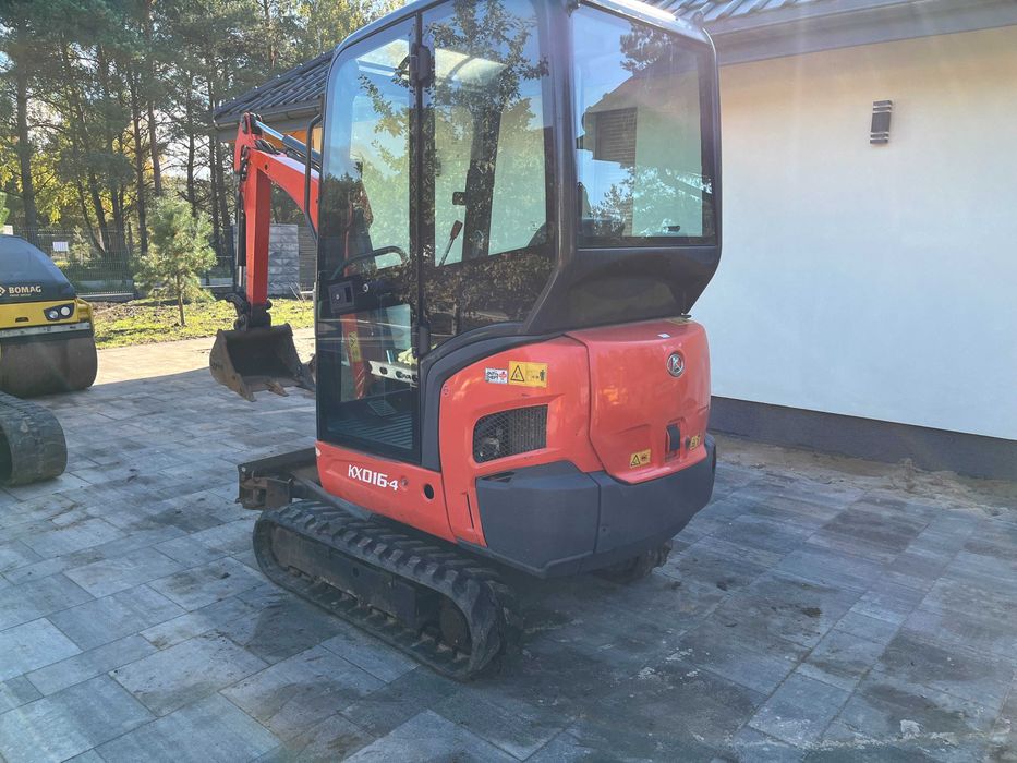 Minikoparka Kubota KX16-4 Sprowadzona . 1700 mtg Masa 1,6 tony