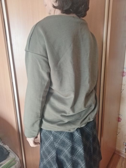 Реглан, кофта boohoo L оверсайз