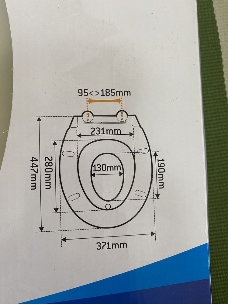 Tampo sanitária com redutor