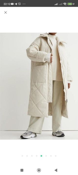 Пуховик жіночий H&M