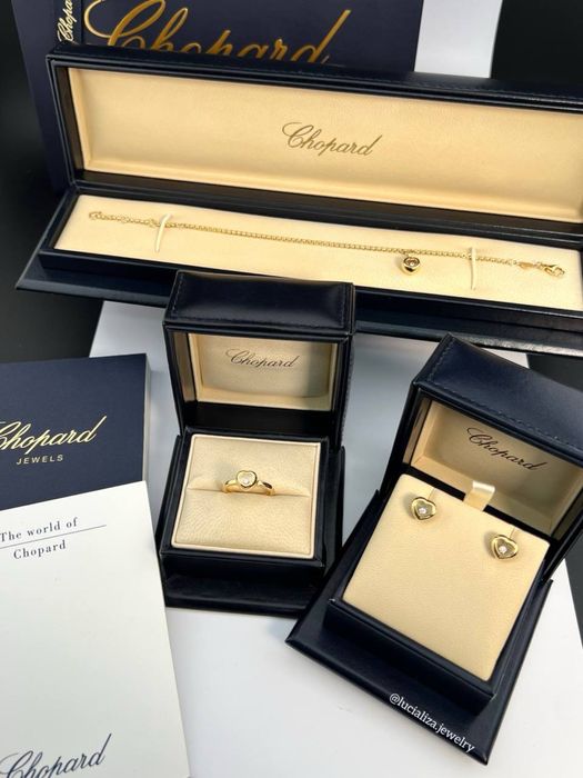 Набір Chopard  Оригінал Жовте золото 750 проба