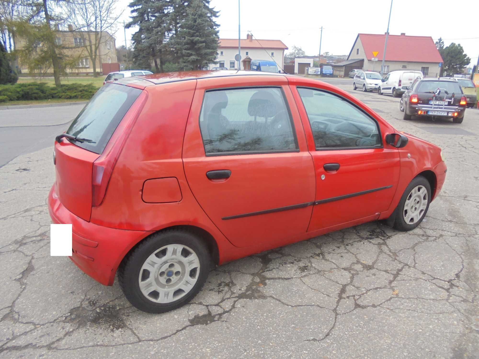 Fiat Punto II po lift 5 drzwi , drzwi kompletne kolor czerwony 199/A