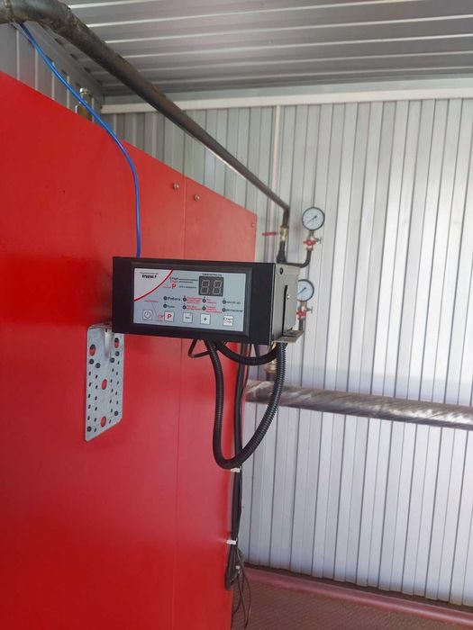 Модульна твердопаливна котельня 350 кВт