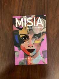 Livro “Mísia - animal sentimental” Novo