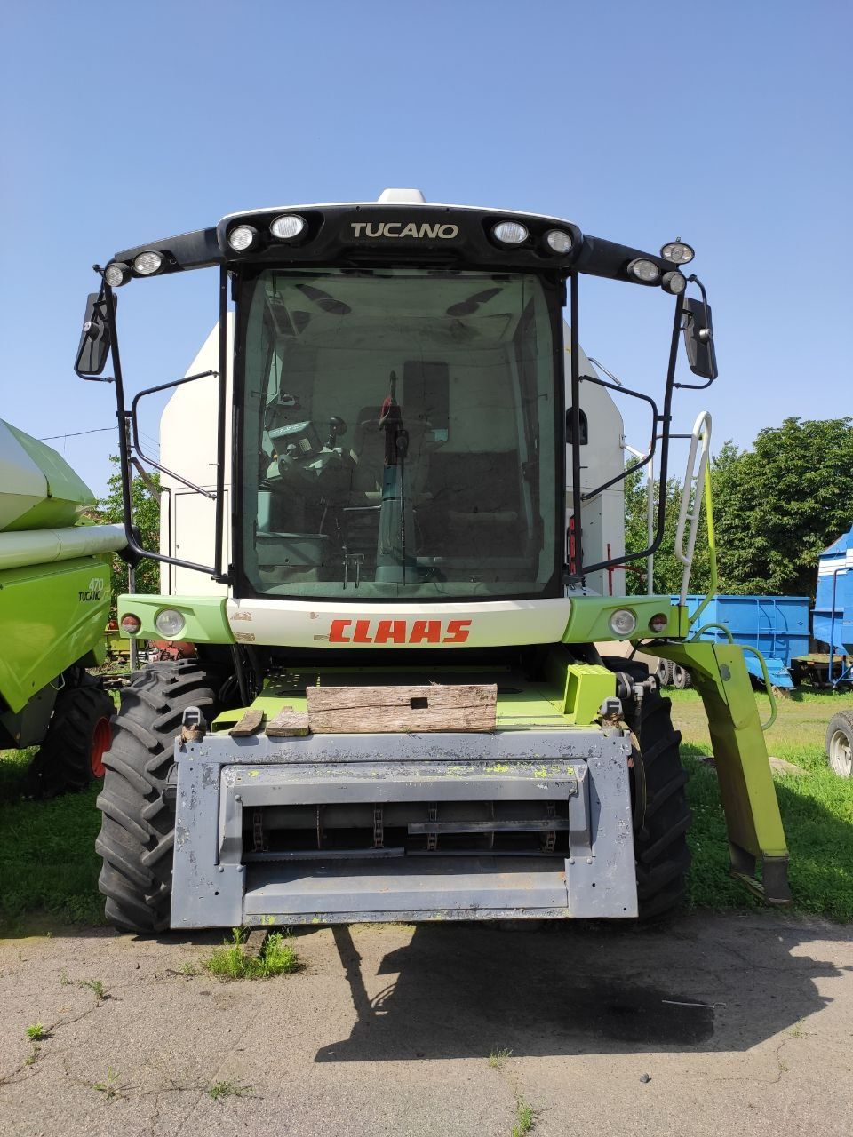 Комбайн Claas LEXION 540 MIT SW C660 жатка тележка